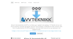 Desktop Screenshot of kvt.no