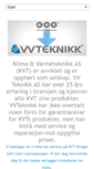 Mobile Screenshot of kvt.no